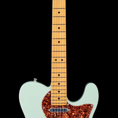 Mint Fender Limited Edition American Professional II Telecaster Thinline - Transparent Surf Green #25271 image 5