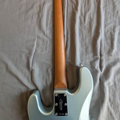 Sterling StingRay Ray34 with Roasted Maple Neck - Daphne Blue H image 7