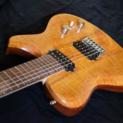 2019 Highline Guitars Bravo Flamed Maple Top Electric Guitar image 2