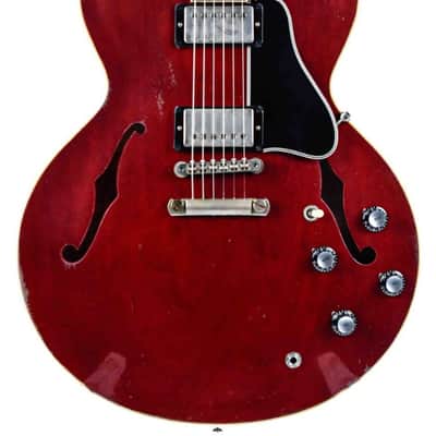 Gibson 1961 ES335 Reissue Sixties Cherry Heavy Aged image 1
