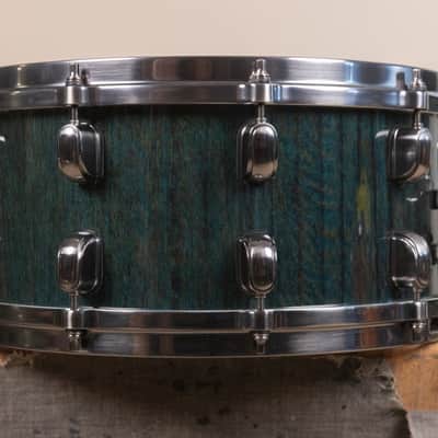 Tama Starclassic 6.5x14 Performer B/B Midnight Blue Tigerwood Snare Drum image 2
