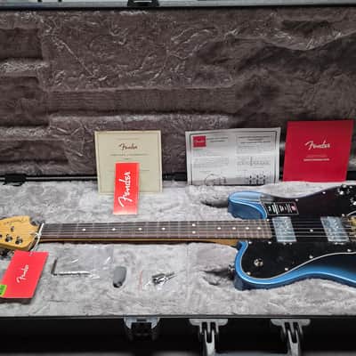 Fender American Professional II Telecaster Deluxe BRAND NEW 75th ANNIVERSARY Dark Night Burst Rosewood USA Tele Vintage 60s 70s Reissue Oversized Headstock Electric Guitar image 2