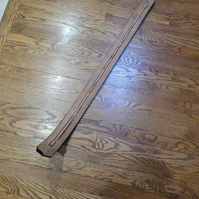 Handmade High Quality Leather and Genuine Silver Guitar Strap New - Brown image 9