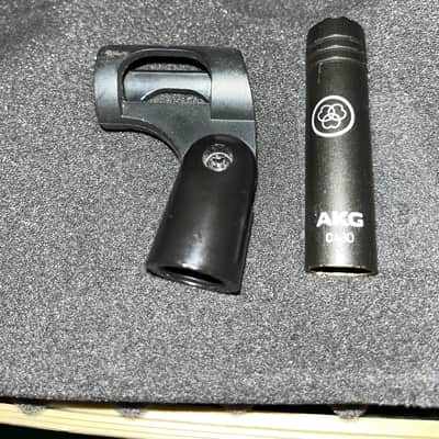 AKG C430 Small Diaphragm Cardioid Miniature Condenser Microphone 2010s - Black image 2