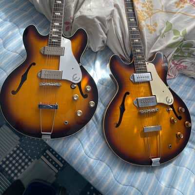 MINT!! 2015 Epiphone limited Edition Elitist 1965 Casino Vintage image 2