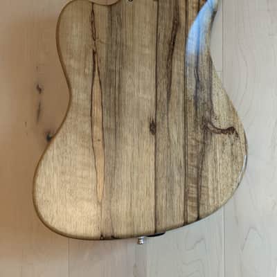 Four Winds JX72 Jazzmaster style Black Limba Stoptail Offset * Mojotone Firebird Pickups * USA Luthier Handmade image 6