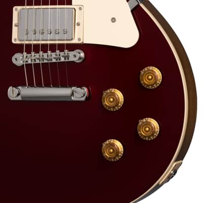 Gibson Les Paul Standard '50s Plain Top Sparkling Burgundy Top Custom Color image 6