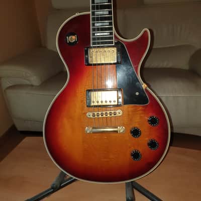 Gibson Les Paul Custom Cherry Sunburst Custom 1988 - Cherry Sunburst image 1