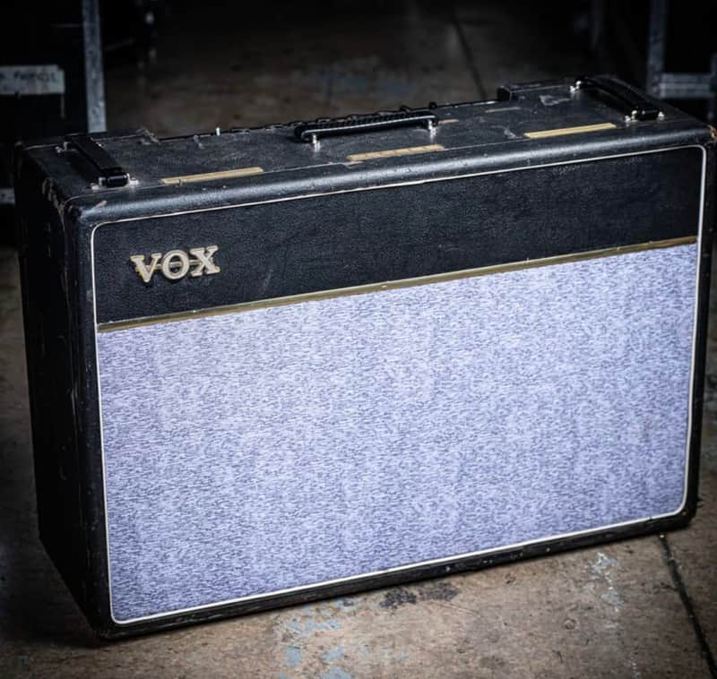 Vox AC-30 X - Red Panel Integral Top Boost - Rare image 1