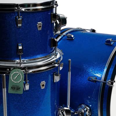 Ludwig NeuSonic 20" Downbeat Blue Super Sparkle Demo/Open Box image 2