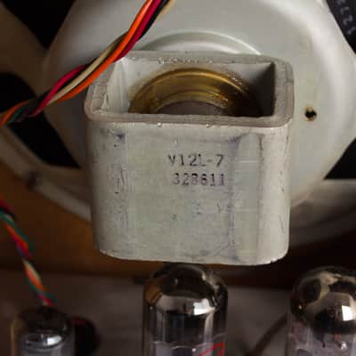 Silvertone Model 1336 Tube Amplifier, made by Danelectro (1956), ser. #185-809. image 7
