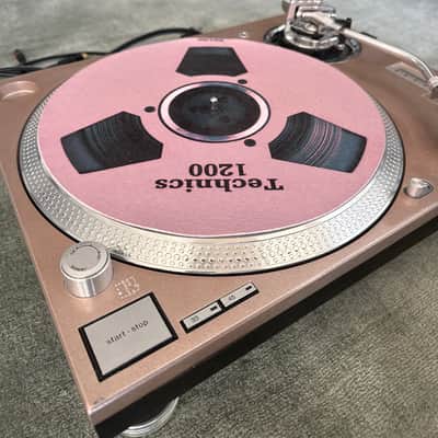 Technics SL-1200MK5 Turntable 2000s - Custom Rose Chrome image 2