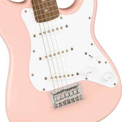 Mini Stratocaster®, Laurel Fingerboard, Shell Pink image 2