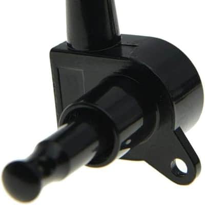 Left Handed Black Guitar Tuning Keys Lefty Tuners Machine Heads image 3