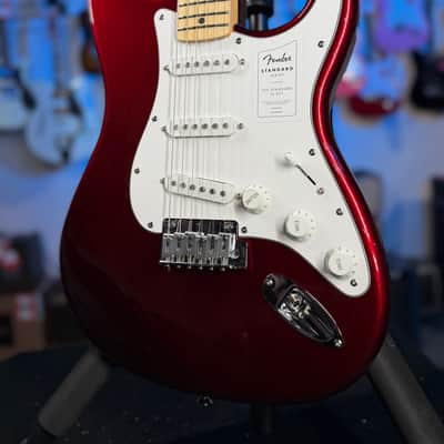Fender Standard Stratocaster - Candy Cola, Free Plek, Free Ship! 008 image 3