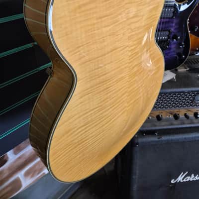 D’Angelico Excel 63 Natural Tint Archtop Electro-Acoustic Guitar image 12