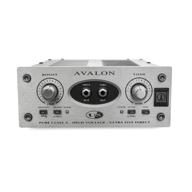 Avalon U5 Mono Instrument & DI Preamplifier (Used) image 1