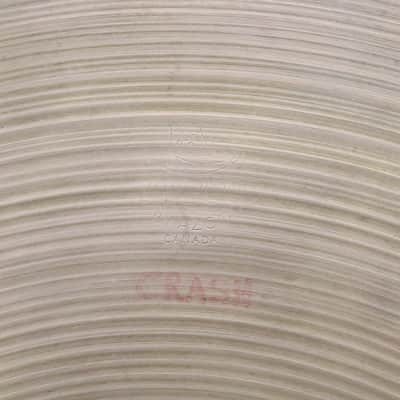 Zilco 18" Thin Crash Cymbal Vintage 1970's 1,312g's image 6