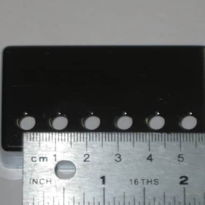 lightly used (has less than light average wear) genuine Gibson PRPC-015 Chrome Bridge Humbucker Cover - BRIDGE pole spacing: 52mm image 5