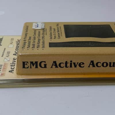EMG AmpJak AJ-93 Active Acoustic Pickup & Preamp System (New Old Stock) image 4