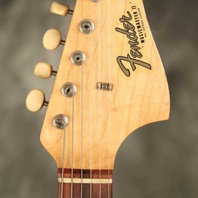 all original 1964 Fender Pre-CBS Musicmaster II RED image 3