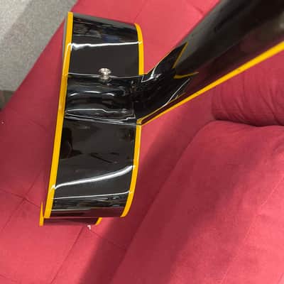 Epiphone Ltd. Ed. 1963 J-45 Reissue - Ebony w/ Aged Binding, Rosette & Logo Inlay image 8