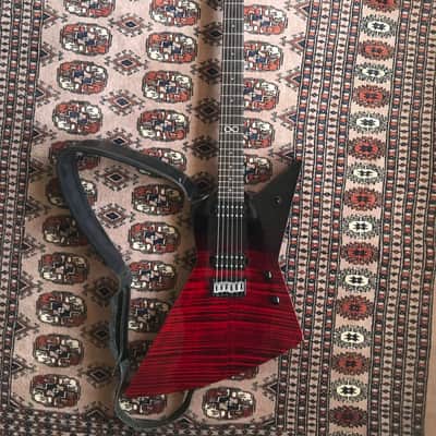 Chapman Explorer - Ghost Fret Black Blood Standard V2 2019 - Black Blood image 16