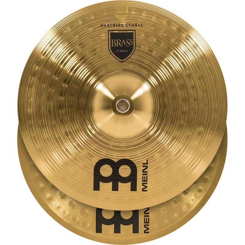 Meinl Brass Marching Cymbals 13", MA-BR-13M - Marching Cymbal image 1
