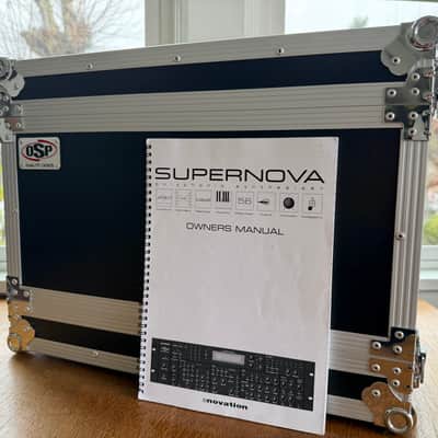Novation Supernova Polyphonic Rackmount Synthesizer in Flight Case image 7