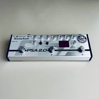 【TECH 21】SANSAMP PSA-2.0 Tech 21 SansAmp PSA 2.0 Programmable Instrument Pre Amp Pedal TONE