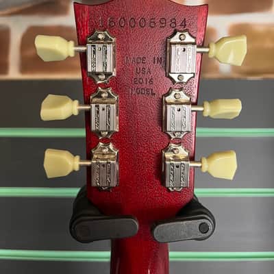 Gibson Les Paul Studio Worn Cherry 2016 Electric Guitar image 8
