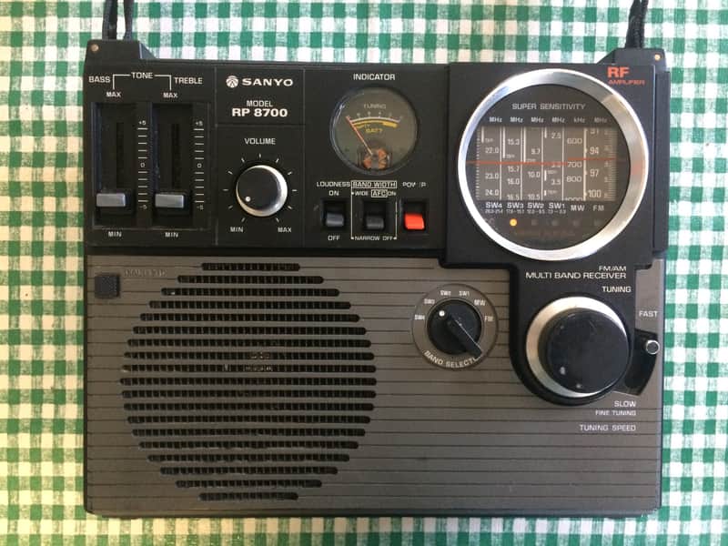 SANYO PR8700 BCLラジオ サンヨー RP8700 – 廉価ながら高機能なBCLラジオ | 【昭和レトロ