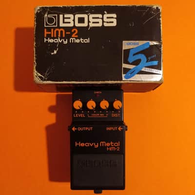 Boss HM-2 Heavy Metal 1988 near mint w/box image 2