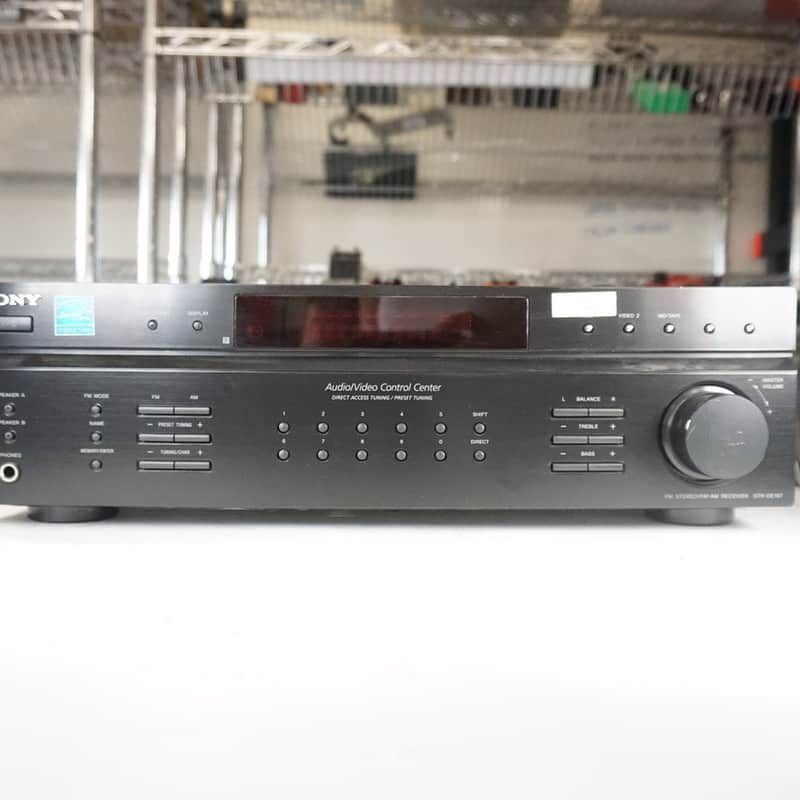 1990s Sony STR-DE197 Stereo receiver Black