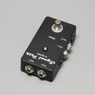 3x Splitter Pedal w/ Mute function for use with TC Electronic, Boss or similar Guitar Tuners image 4