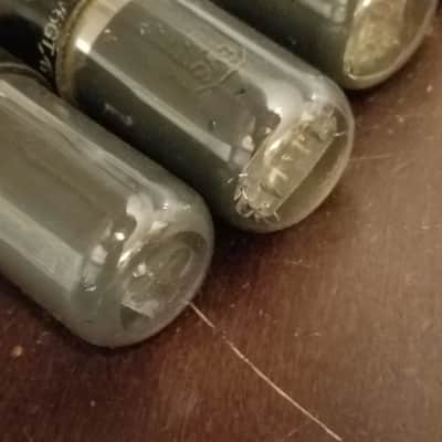 RCA etc. ONE (1) VT-107A Beam Power AT1000 TESTED Vacuum Tubes greyglass WWII era 6V6 Audio 1938-1946 image 6