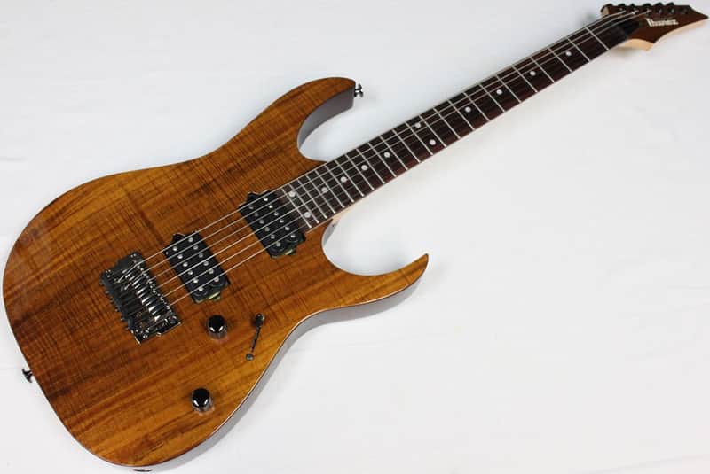 2015 Ibanez RG652KFX-KB Prestige Electric Guitar w/HSC Koa Brown