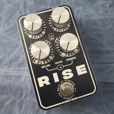 King Tone Guitar Rise V2 with External Dip Switches 2023 - Present - Black image 1