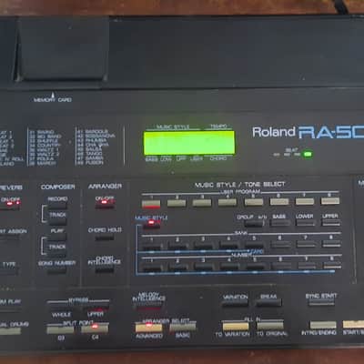 Roland RA-50 Realtime Arranger 1990s Japan image 10