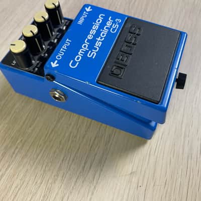 Boss CS-3 Compression Sustainer (Silver Label) 1997 - Present - Blue image 2