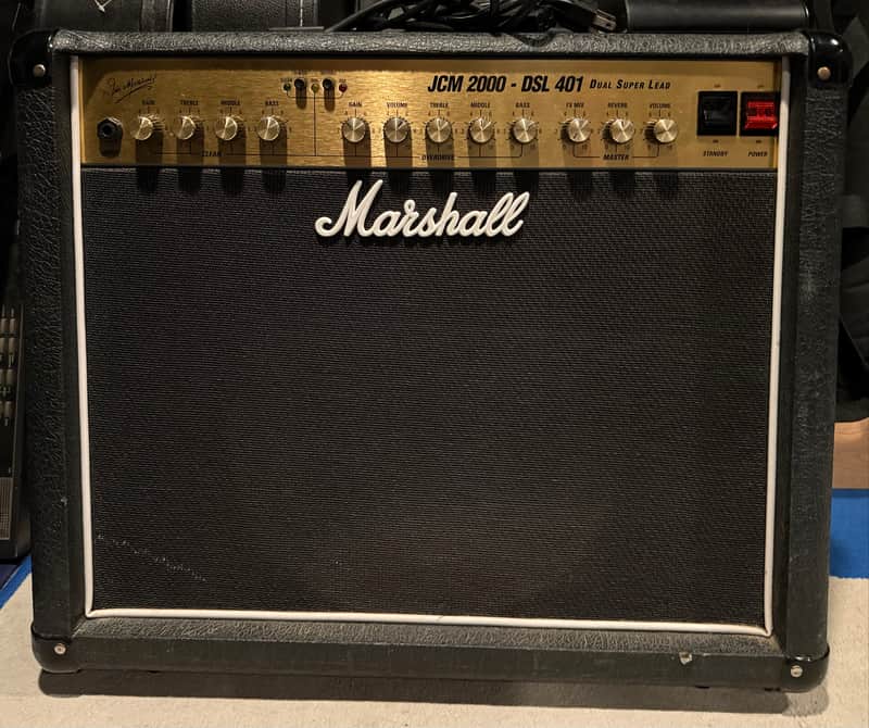 Marshall JCM 2000 DSL 401 Dual Super Lead 2-Channel 40-Watt 1x12" image 1