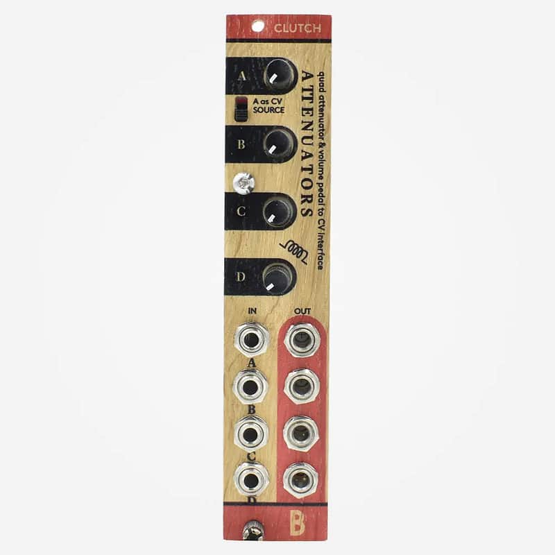 BASTL Instruments Clutch Quad Attenuator & Volume Pedal to CV Interface image 1