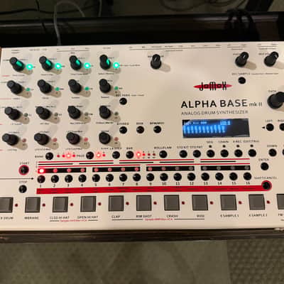 JoMox Alpha Base Analog Drum Synthesizer 2017 - Present - White / Natural image 5