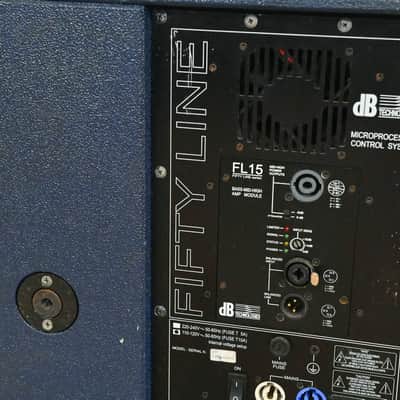 dB Technologies FL15 Fifty Line 15" Active Mid-Bass PA Speaker CG01THS image 7