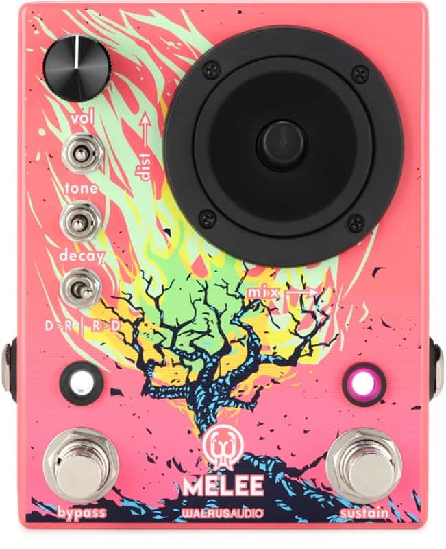 Walrus Audio Melee: Wall of Noise Distortion/Reverb Pedal (Meleed2) image 1