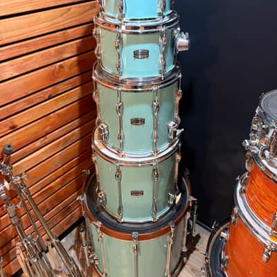 Yamaha RC2F50J Recording Custom 10/12/14/16/22" 5pc Shell Pack 2016 - Present - Surf Green