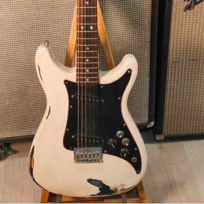 Fender Lead II 80s White over Black image 2