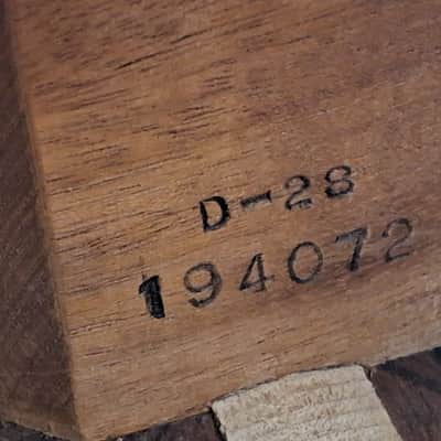 Martin D-28 1964 Acoustic Guitar - Vintage legend with unmistakable Martin sound - fantastic condition - check video! image 17