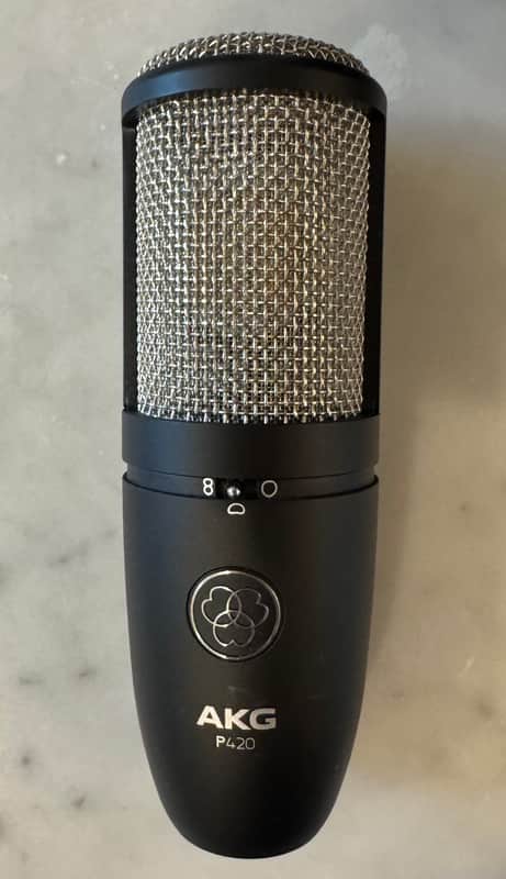 AKG P420 Perception 420 Multi-Pattern Large-Diapraghm Condenser Microphone 2010s - Black