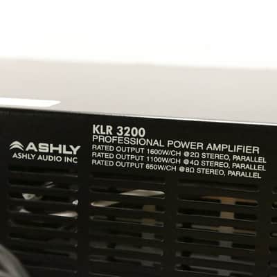 Ashly KLR-3200 Dual-Channel 1,600W Power Amplifier CG01248 image 10